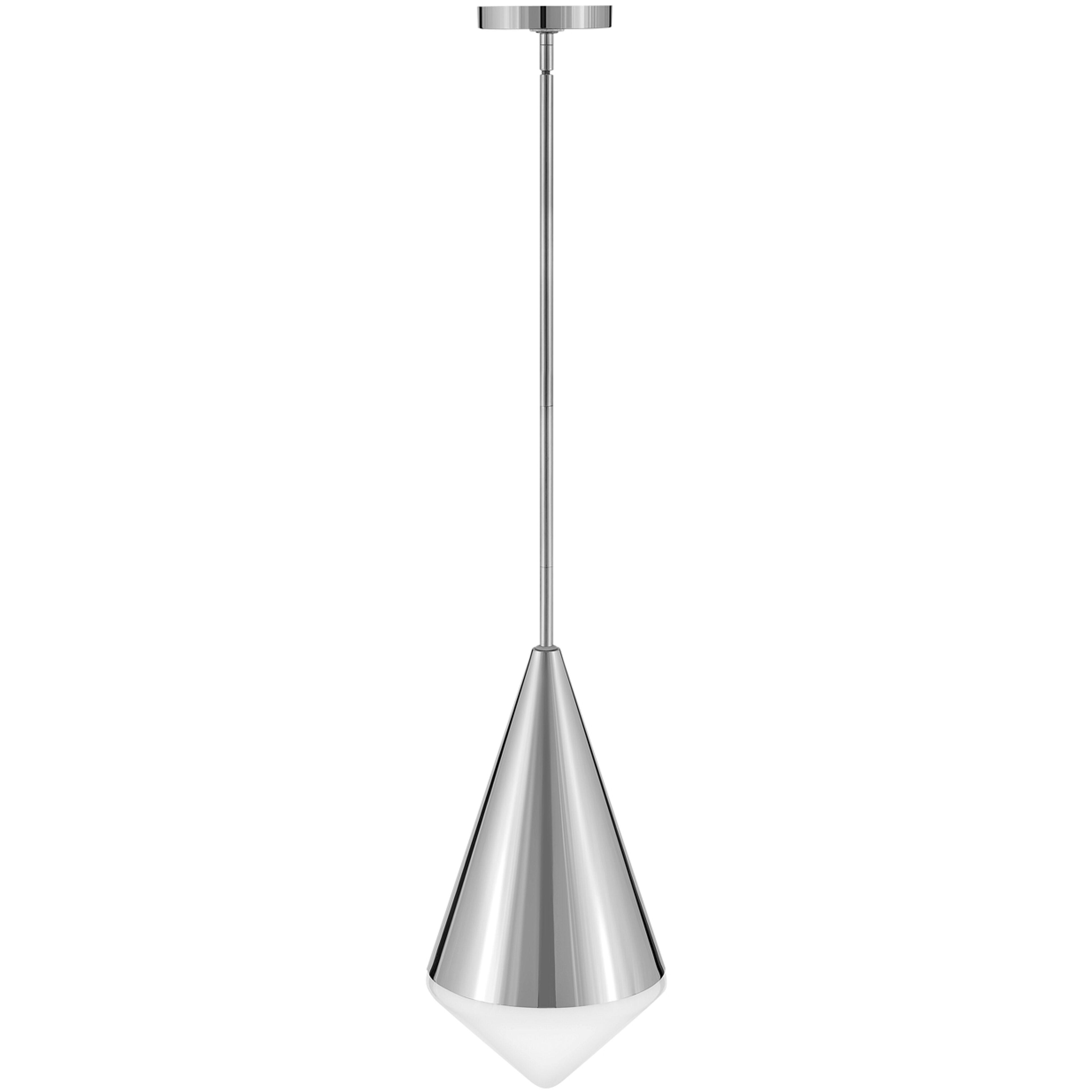 Betty LED 9.5 inch Polished Nickel Pendant Ceiling Light