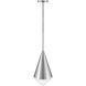 Betty LED 9.5 inch Polished Nickel Pendant Ceiling Light