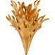 Formby 1 Light 13.5 inch Gold Leaf Wall Sconce Wall Light, Marjorie Skouras Collection