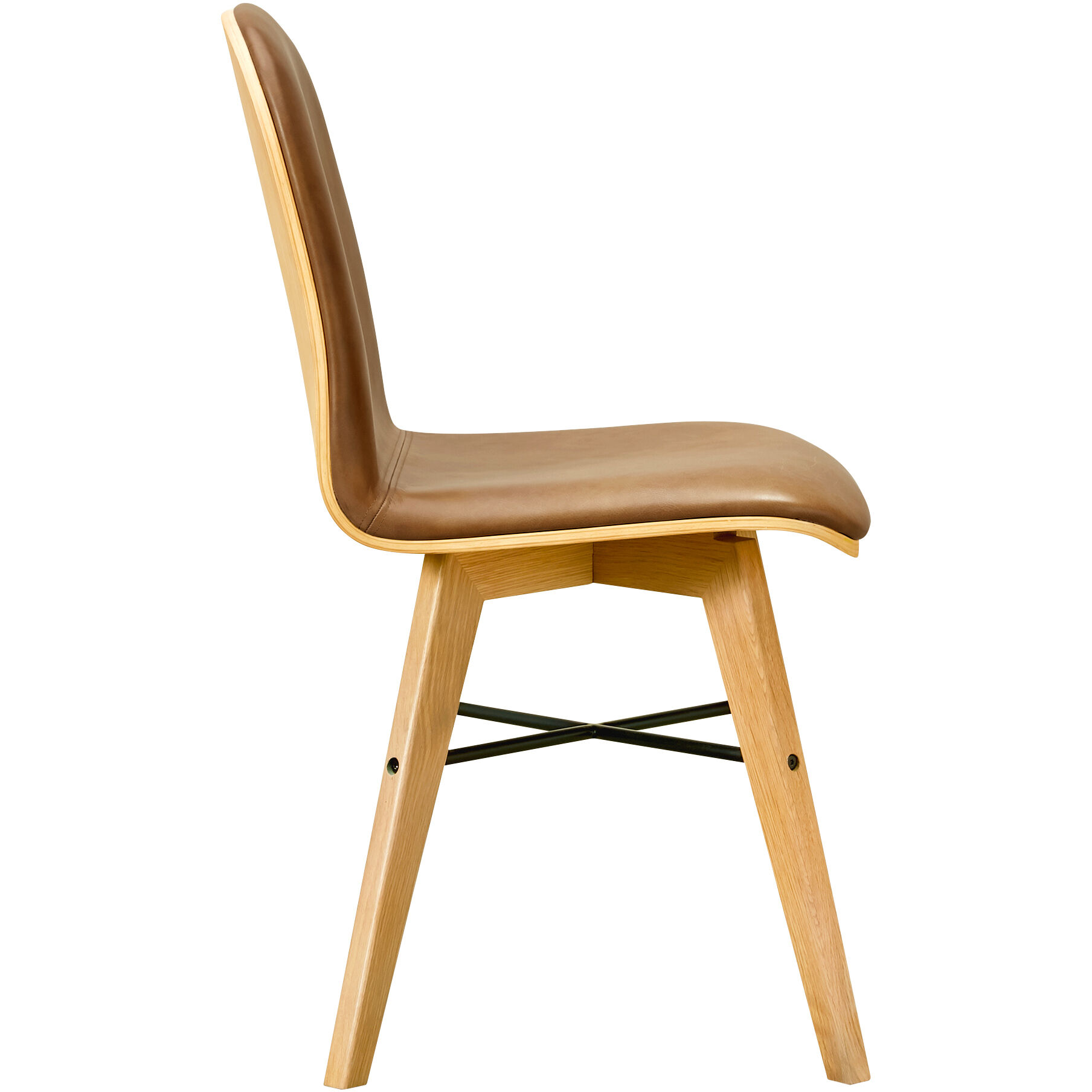 Napoli Brown Dining Chair, Set of 2