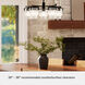 Ontario 5 Light 27.3 inch Matte Black Chandelier Ceiling Light, Medium