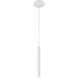 Forest LED 4.75 inch Matte White Pendant Ceiling Light in 1, 2, Matte White Steel