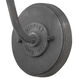 Atwell Outdoor Wall Mount Lantern in Aged Zinc, Small