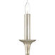Nottaway 2 Light 40 inch Champagne Linear Chandelier Ceiling Light