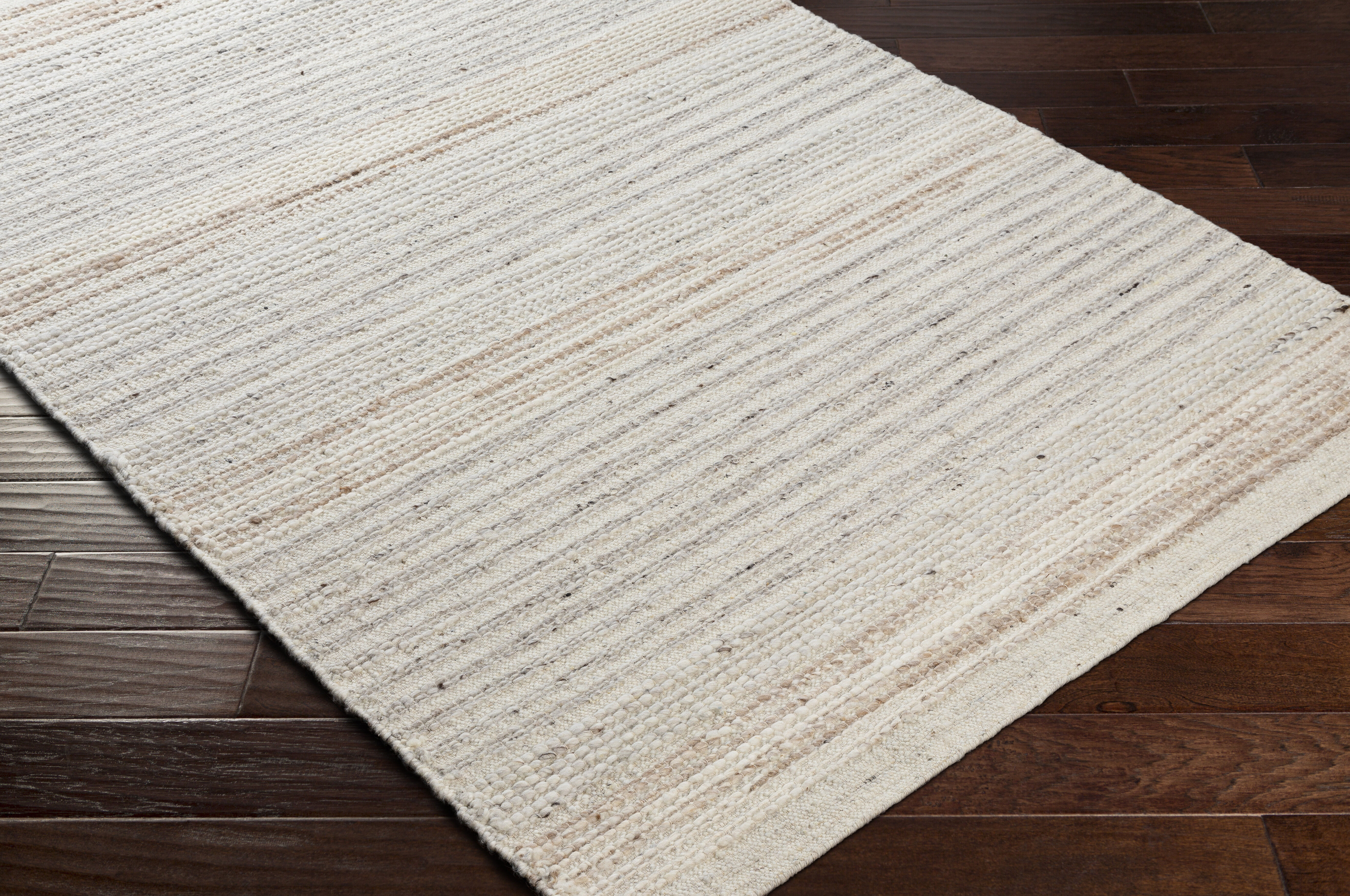 Bremen 90 X 60 inch Cream Rug in 5 x 8, Rectangle