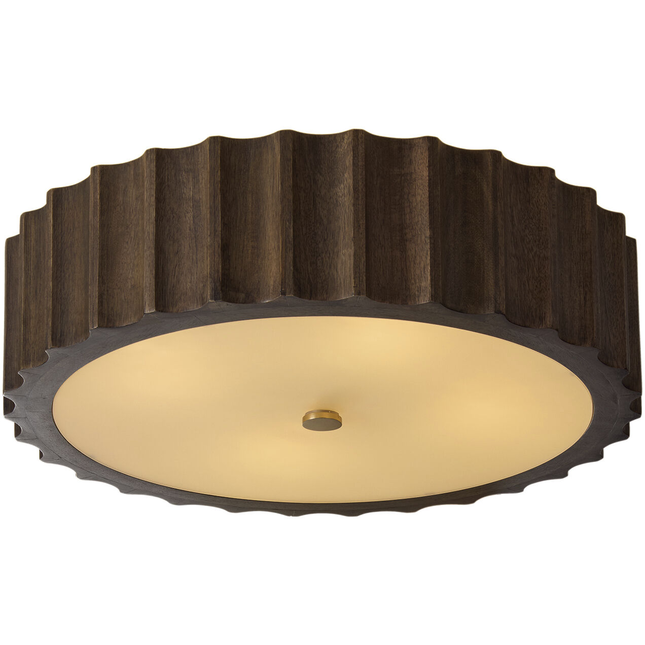Cody 4 Light 20 inch Matte Brass Semi-Flush Mount Ceiling Light