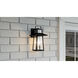 Devonport 1 Light 13 inch Matte Black Outdoor Wall Lantern