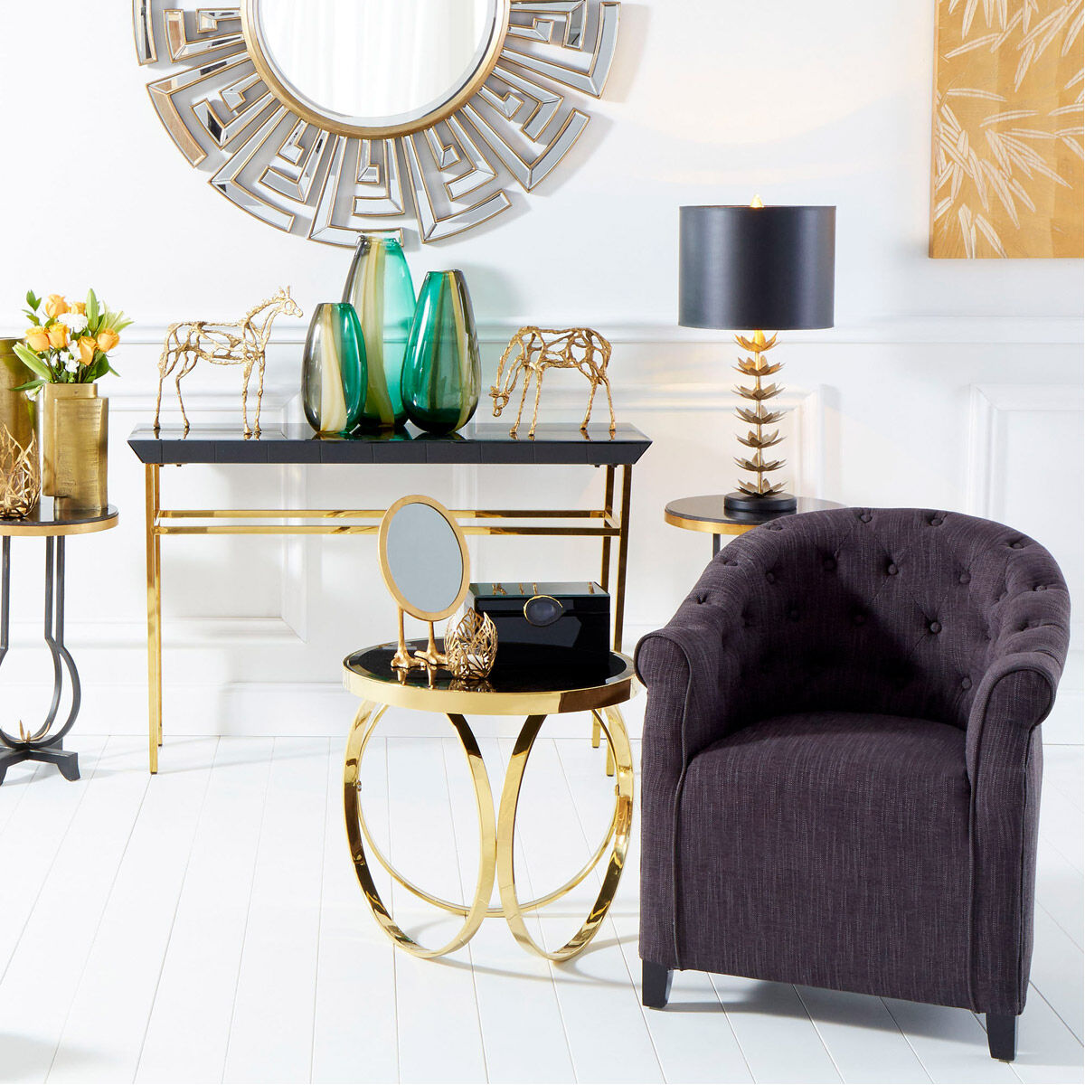 Sunrise Flame 5 X 4 inch Candle Holder, Small