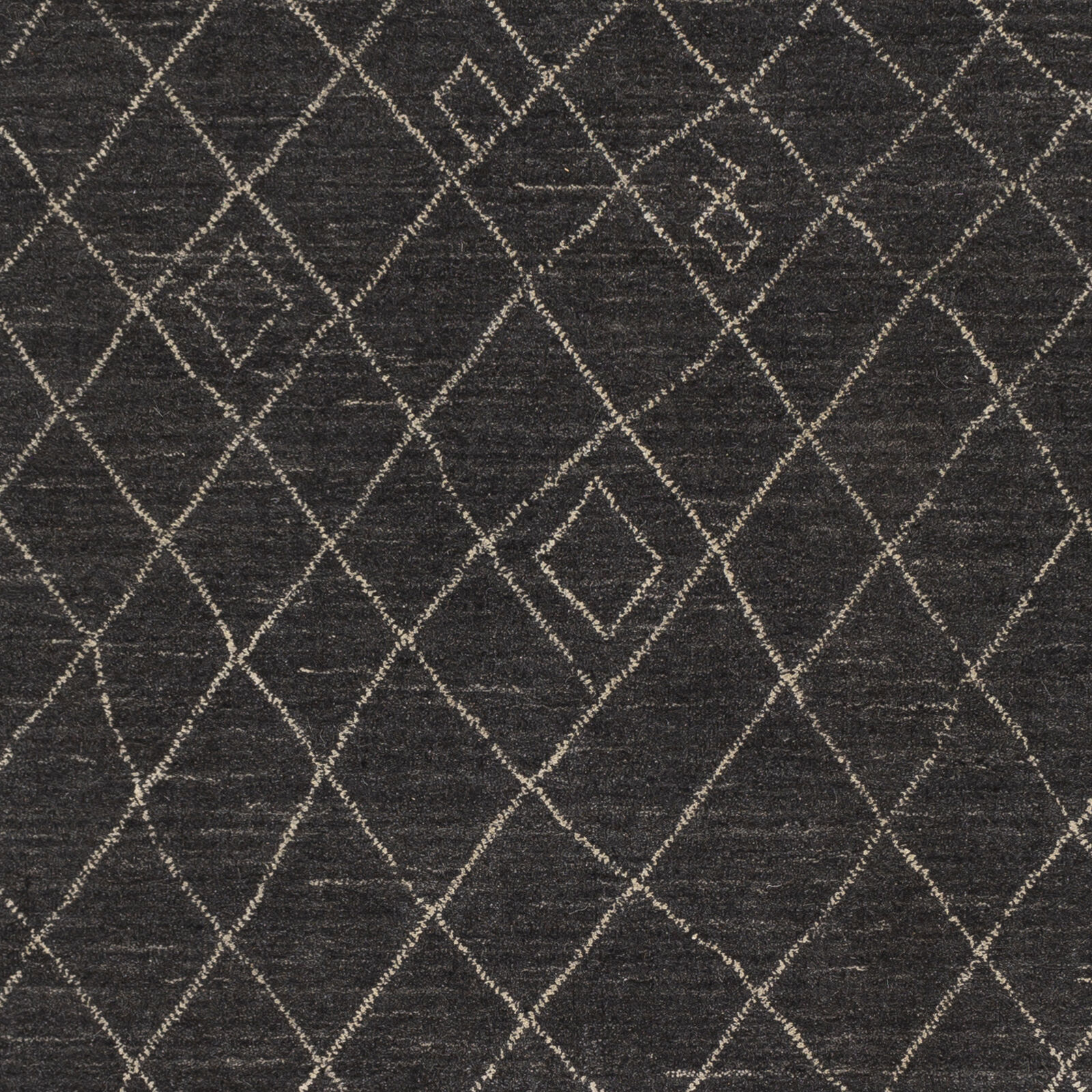 Arlequin 36 X 24 inch Black Rug in 2 x 3, Rectangle