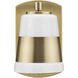 Haven 1 Light 4.75 inch Vintage Brass Bath Light Wall Light