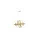 Canada LED 39 inch Gold Linear Pendant Ceiling Light