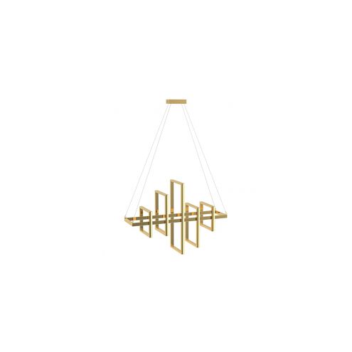 Canada LED 39 inch Gold Linear Pendant Ceiling Light