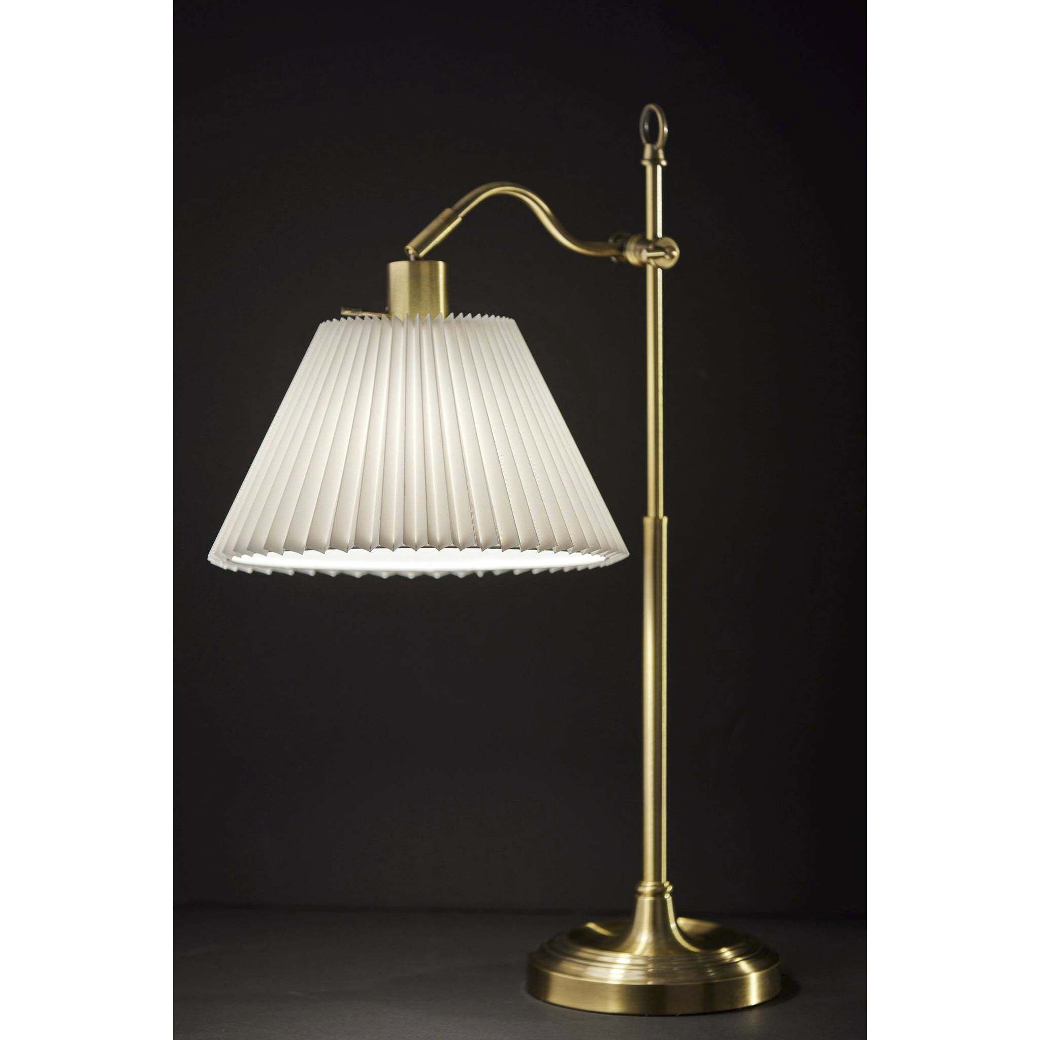 Derby 26 inch 60.00 watt Antique Brass Table Lamp Portable Light
