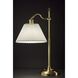 Derby 26 inch 60.00 watt Antique Brass Table Lamp Portable Light