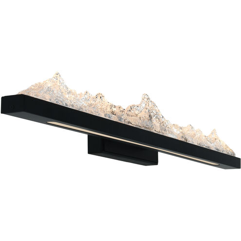 Himalayas LED 36 inch Black Vanity Light Wall Light