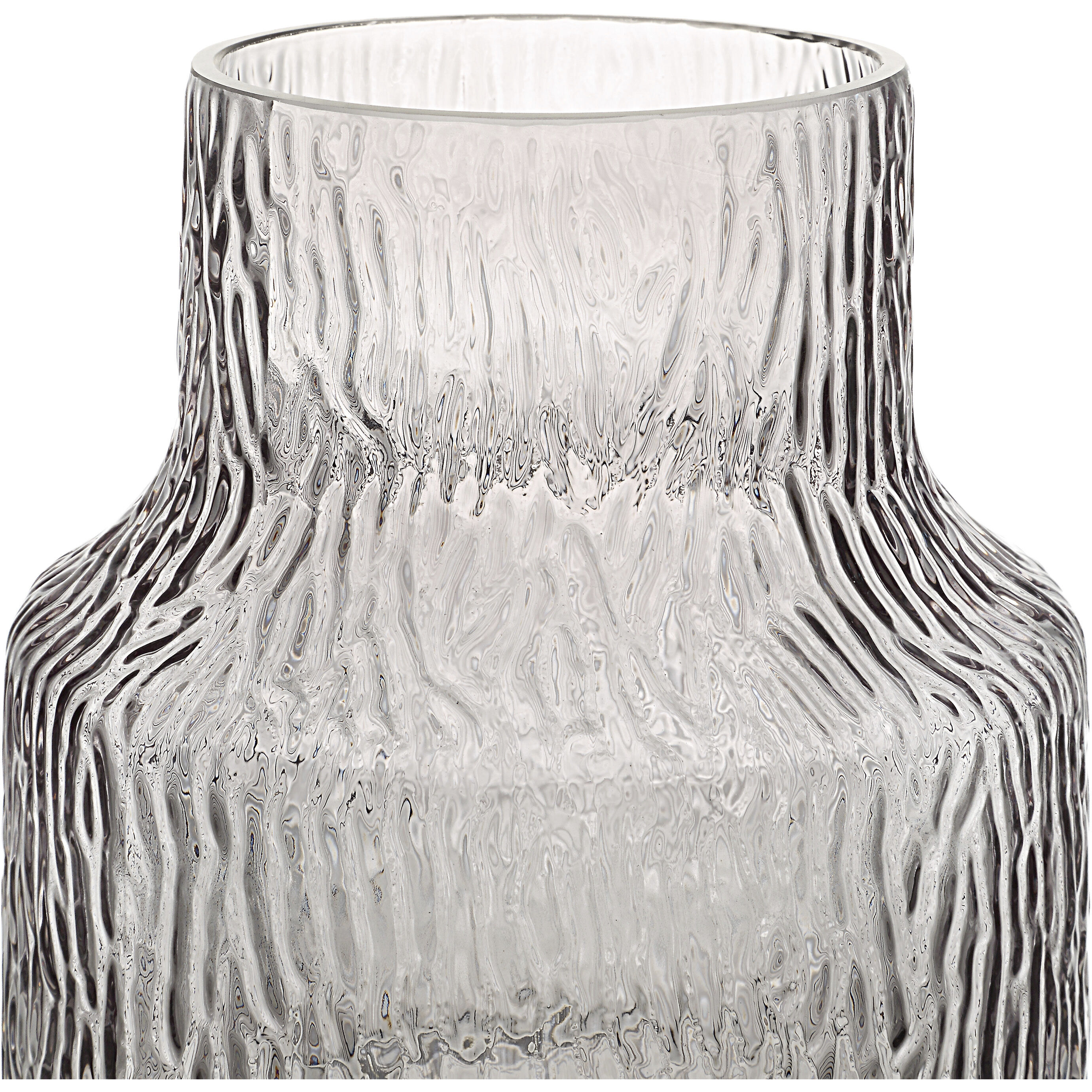 Hyacinth 7.8 X 6.7 inch Glass Vase