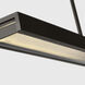 Avroko Maybeck Linear Chandelier Ceiling Light in Bronze