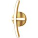 Perigee AC LED LED 4.75 inch Brass ADA Sconce Wall Light