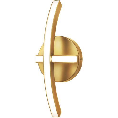 Perigee AC LED LED 4.75 inch Brass ADA Sconce Wall Light