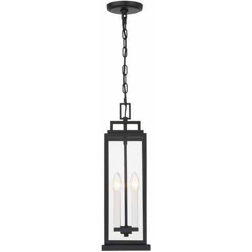 Aspen 4 Light 6.5 inch Matte Black Pendant Ceiling Light