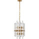 AERIN Bonnington 12 Light 16 inch Hand-Rubbed Antique Brass Chandelier Ceiling Light