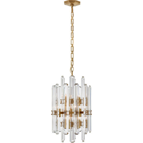 AERIN Bonnington 12 Light 16 inch Hand-Rubbed Antique Brass Chandelier Ceiling Light