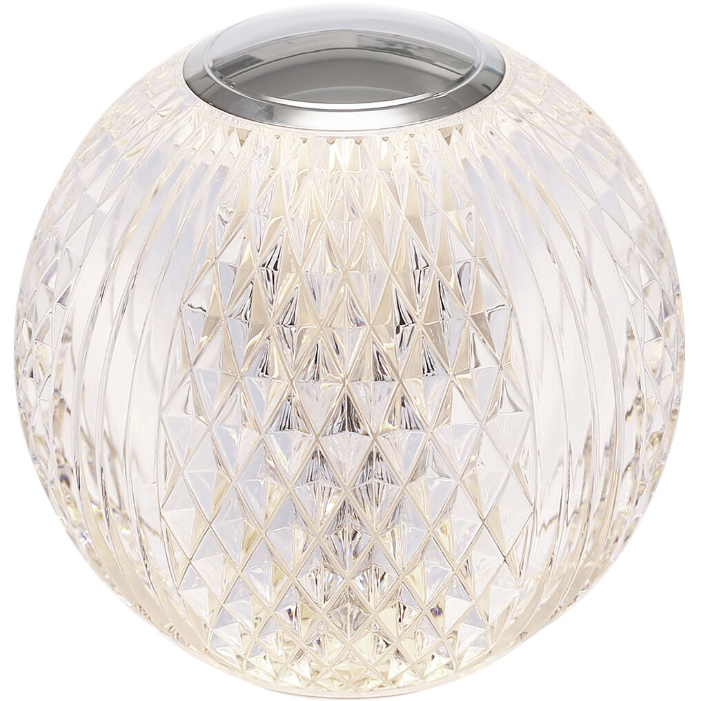 Marni 3.63 inch 1.5 watt Polished Nickel Table Lamp Portable Light