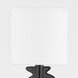 Liwa 22 inch 60.00 watt Aged Brass/Ceramic Gloss Black Table Lamp Portable Light in Aged Brass/Gloss Black