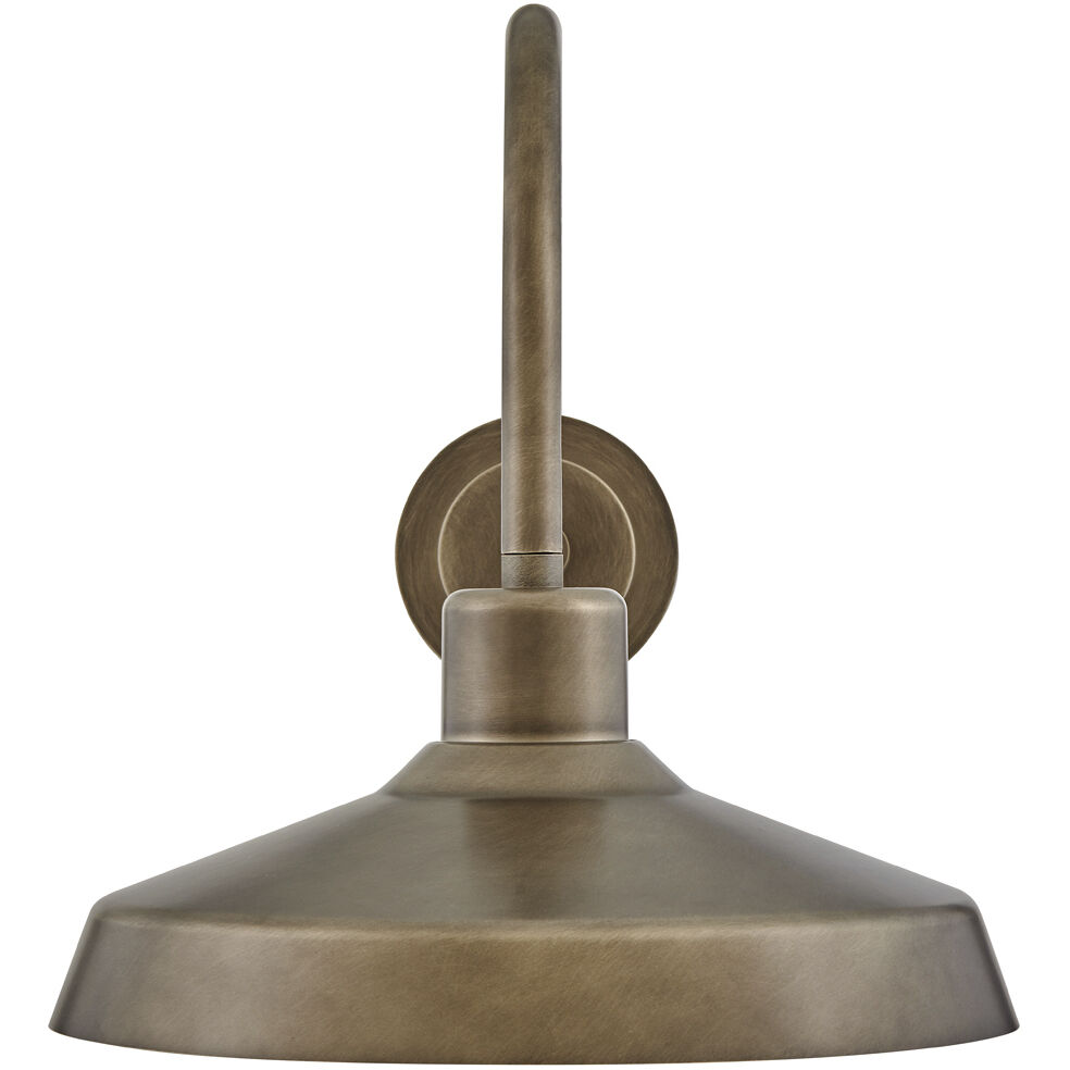 Forge Outdoor Wall Mount in Burnished Bronze, Coastal Elements