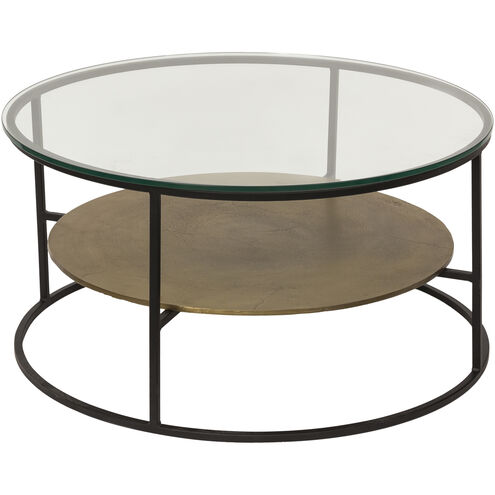 Callie 36 X 36 inch Yellow Coffee Table