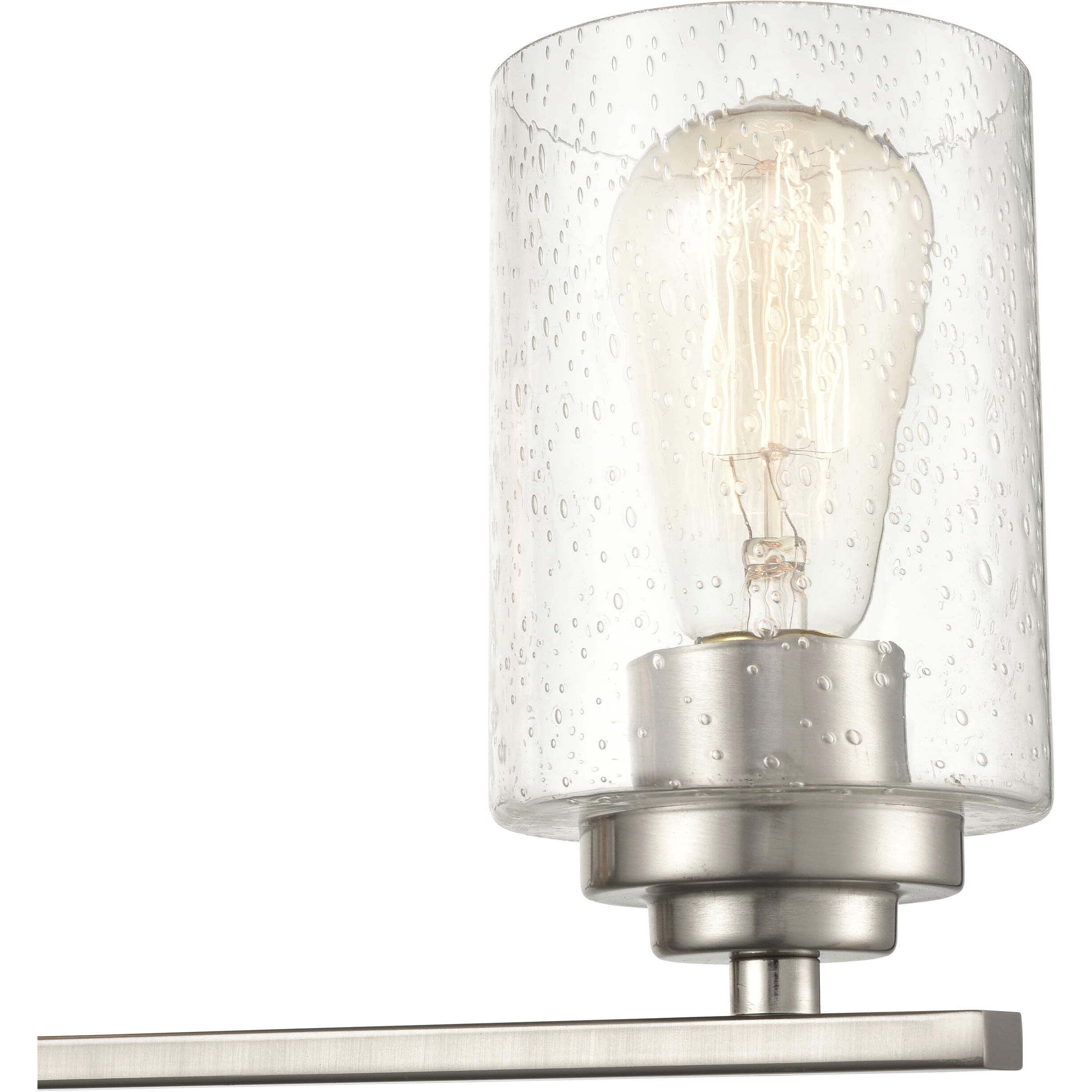 Moven 4 Light 31.13 inch Satin Nickel Bathroom Vanity Light Wall Light