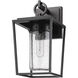 Sheridan 1 Light 13 inch Black Outdoor Wall Light