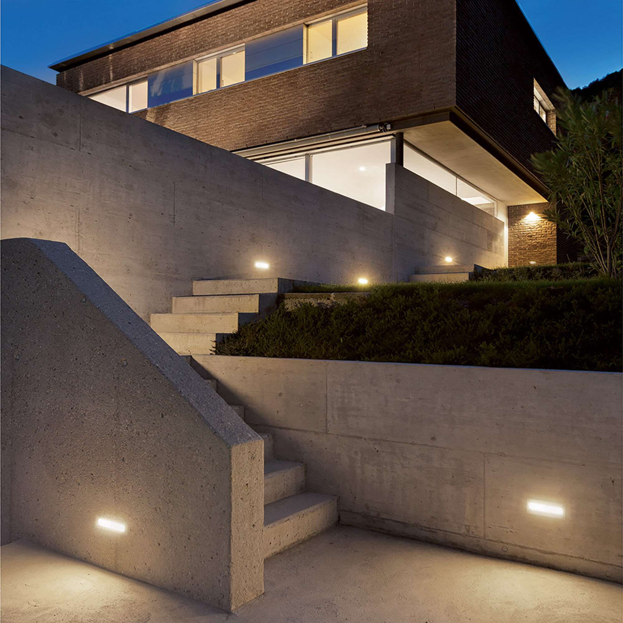 Endurance LED 4 inch Bronze Outdoor Wall Lighting, WAC Limited