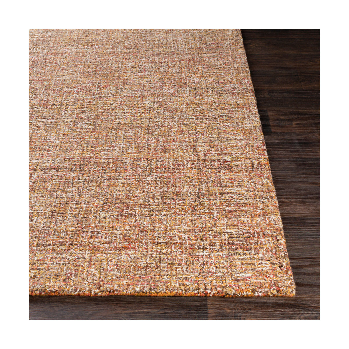 Robin 90 X 60 inch Mustard/Garnet/Dark Brown/Taupe/White Rugs, Rectangle