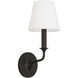 Alexa Hampton Chatsworth 1 Light 5.5 inch Aged Iron Sconce Wall Light