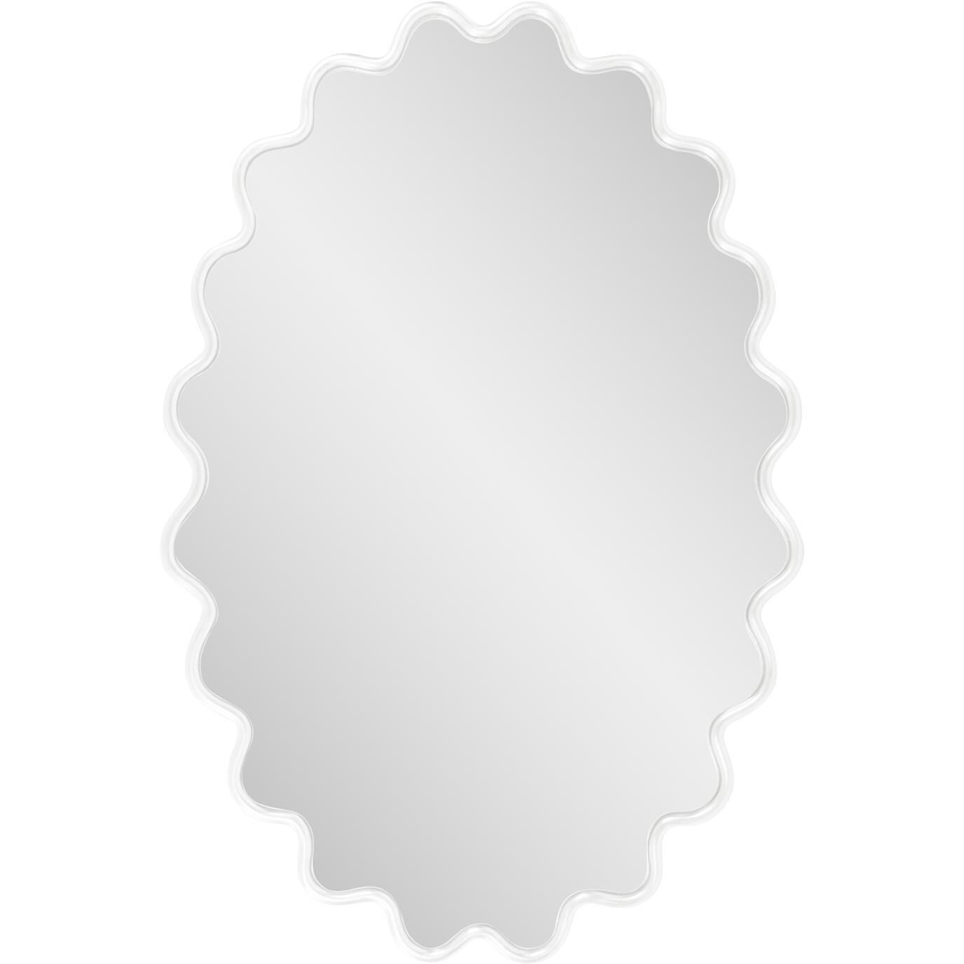 Cloud 36 X 24 inch White Mirror