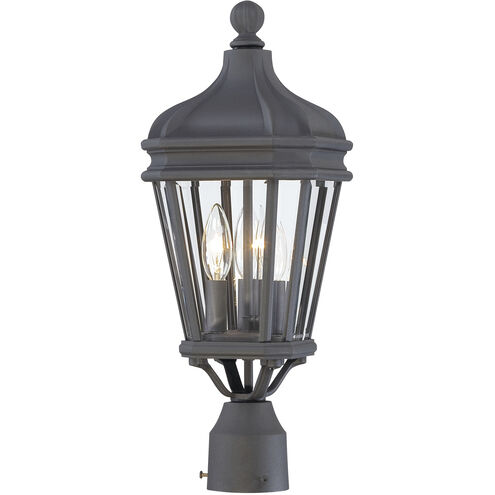 Harrison 3 Light 7.75 inch Post Light & Accessory