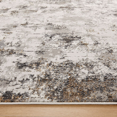 Greta 114 X 79 inch Silver Rug in 6 x 9