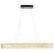 Alya LED 46.85 inch Polished Nickel Linear Island Pendant Ceiling Light