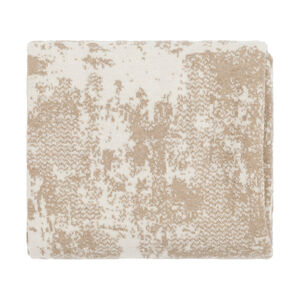 Stefan 60 X 50 inch Tan/Ivory Throws, Rectangle