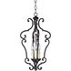 Richmond 3 Light 11 inch Colonial Umber Entry Foyer Pendant Ceiling Light