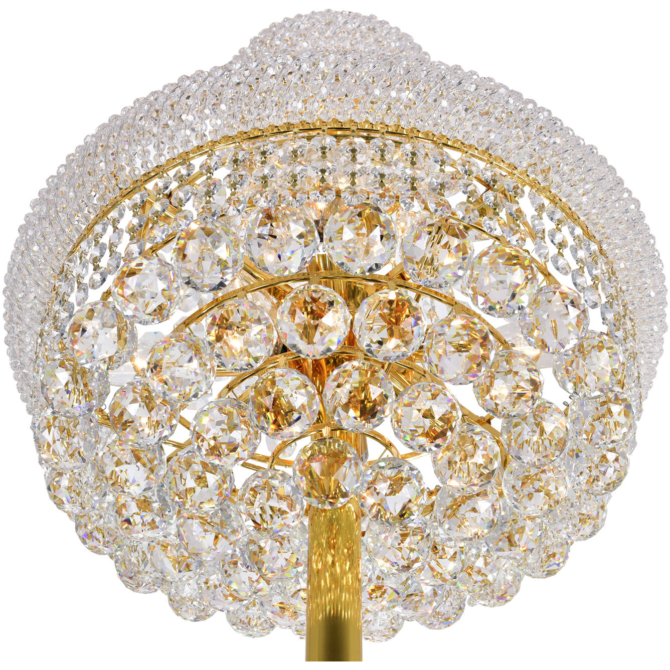 Empire 68 inch 60.00 watt Gold Floor Lamp Portable Light