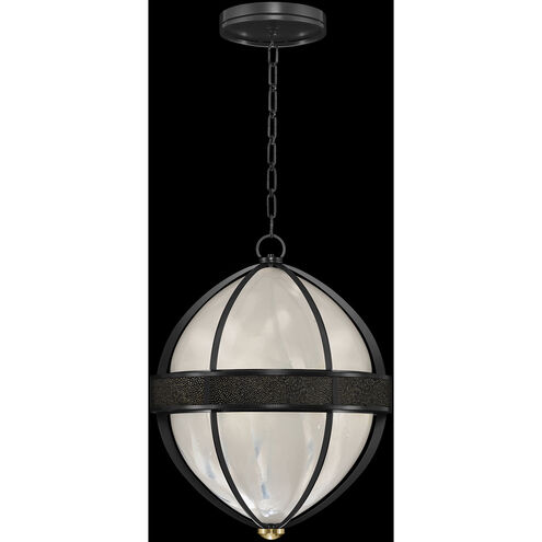 Mirage 3 Light 18.75 inch Black Pendant Ceiling Light
