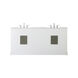 Franklin 72 X 22 X 35 inch White Bathroom Vanity Cabinet