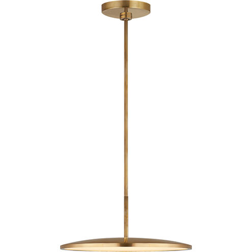 Peter Bristol Dot LED 16.5 inch Natural Brass Pendant Ceiling Light