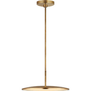 Peter Bristol Dot LED 16.5 inch Natural Brass Pendant Ceiling Light