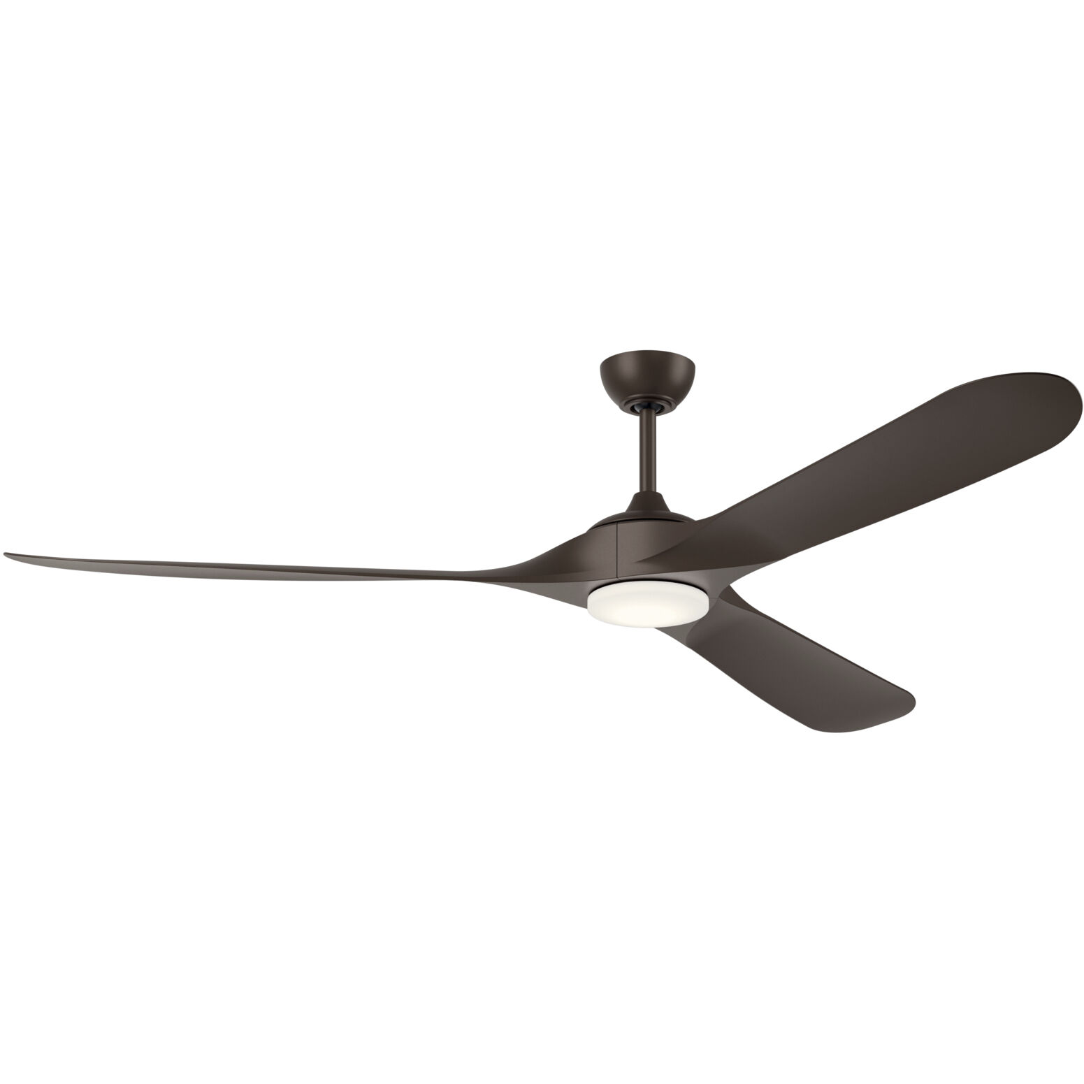 Mylo Weather Plus 80 inch Satin Natural Bronze Ceiling Fan