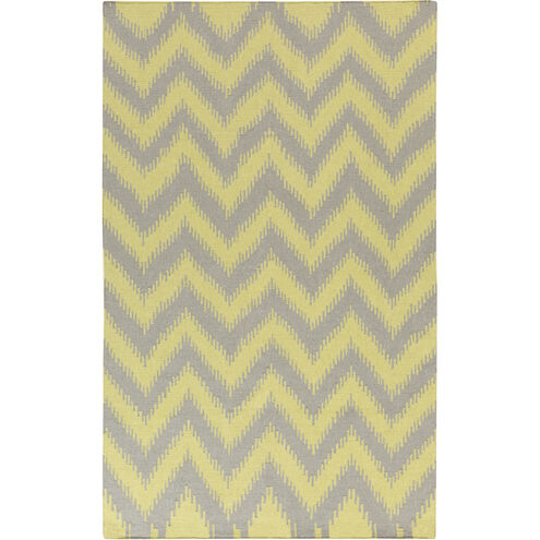 Frontier 66 X 42 inch Lime, Medium Gray Rug