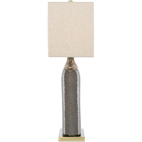Musing 33 inch 150 watt Rustic Metallic Bronze Table Lamp Portable Light