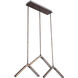 Bejamin LED 5.5 inch Patina Aged Brass Mini Pendant Ceiling Light